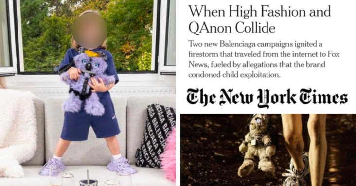 New York Times blames 'QAnon' for Balenciaga pedophilia scandal
