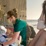 Claire Bridges was a 21 year old model when she received the mRNA vaccine