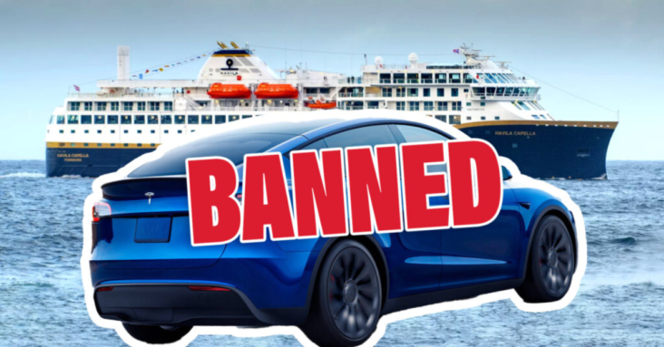 Norwegian Shipping Company Bans Electrified Vehicles Over Fire Fears