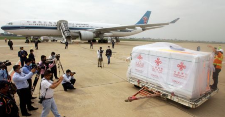 Cambodia returns 15M Covid jabs to China
