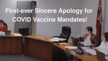 First-Ever Official Apology for COVID Vaccine Mandates