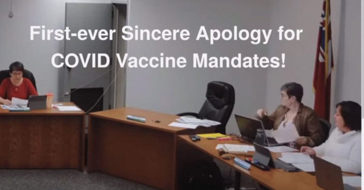 First-Ever Official Apology for COVID Vaccine Mandates