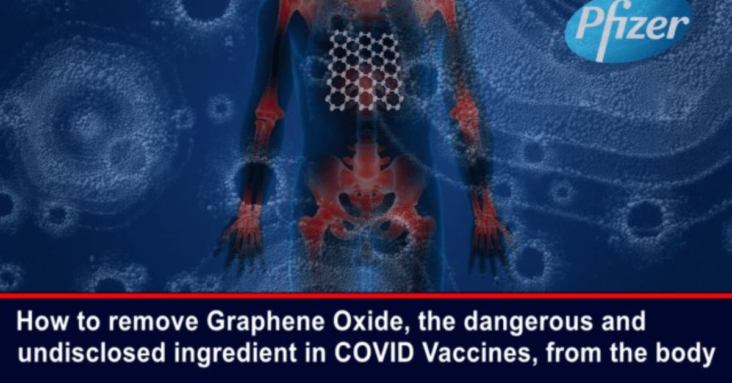 How to remove Graphene Oxide, the dangerous & undisclosed ingredient in COVID Vaccines, from the body