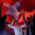 Turkey’s Erdogan celebrates presidential election run-off win