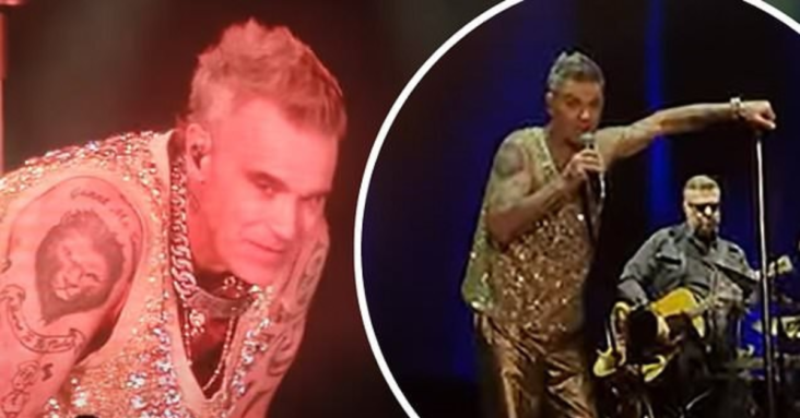 'I'm fked!' Exhausted Robbie Williams forced to stop mid-concert due to 'long Covid'