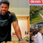 Barack Obama's chef Tafari Campbell drowns in paddle boarding accident near $12m Martha's Vineyard home of 'heartbroken' ex-president