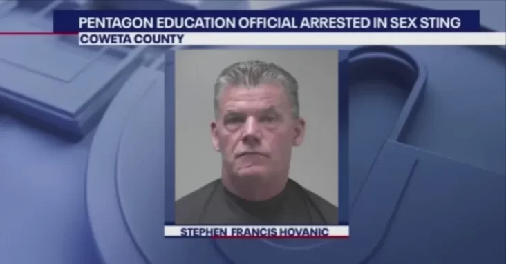 Pentagon official overseeing federal schools arrested in Georgia human-trafficking sting