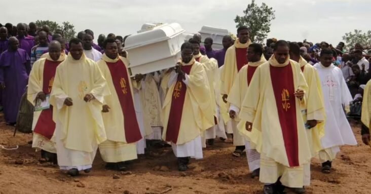 Fury as massacre of almost 200 Christians is partially blamed on climate change