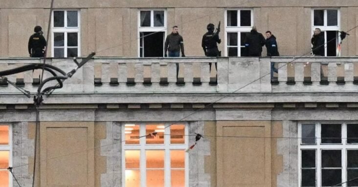 Gunman kills 14 in unprecedented attack at Prague university