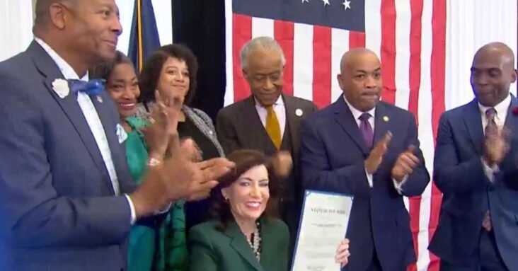 New York will set up a commission to consider reparations for slavery