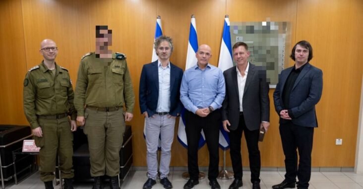 Thiel’s Palantir, Israel Agree Strategic Partnership for Battle Tech