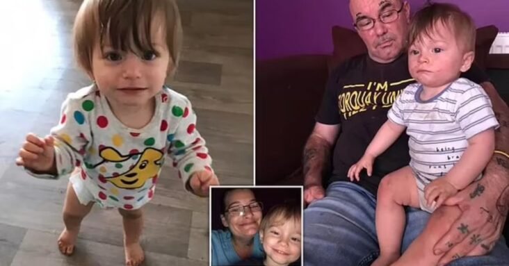 Toddler, two, is found starved to death next to his dead father, 60, FIVE DAYS after alarm raised to police Tiny Bronson was curled up in his Pudsey pyjamas with dad who had suffered fatal heart a