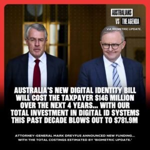 🚨 UPDATE: The Australian Federal Government will be heavily investing in its Digital ID Bill infrastructure — with $146 Million in new money announced going towards regulatory functions and Identity Matching Services.Australia’s total monetary investment on upgrades to Digital Identity over the past decade has now reached over $780 million.
