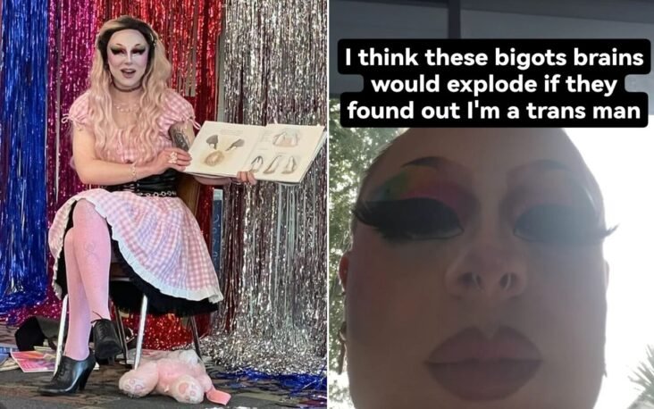 11, 2024 The Noticer THE NOTICER A drag queen story hour event at Dunedin City Library sparked protests outside the venue, and an angry reaction online after details of the books children were exposed to were revealed. More than a dozen anti-child grooming protesters turned up at the library in the Otago region of New Zealand where “transgender male” drag queen Ann Arkii read a number of sexualised books to kids. Pamela Taylor, who has run for parliament and mayor of Dunedin, wrote on X that “it was not a positive experience”. “We should defund the Dunedin City Library as they are sexually grooming the children there,” she said. She said the books being read by Ann Arkii, also known as Ms Annie, included one about gay penguins, the history of “pride”, two females getting married, and dressing up like opposite gender. According to Ms Taylor, the approximately 14 children aged one to 8 in attendance mainly looked bored but started crying while the drag performer read. Ms Annie shared a photo of herself reading the gay penguin book – And Tango Makes Three – on social media after the event, along with a selfie saying “I think these bigots (sic) brains would explode if they found out I’m a trans man”. And Tango Makes Three is about two male penguins who fall in love and mate before adopting and hatching a female chick. It has been banned from a number of schools, libraries and school districts across the US, as well as in the UK and Hong Kong. The drag queen event, organised by Dunedin Pride, was attended by Dunedin city councillor Christine Garey, who told the Otago Daily Times that the atmosphere in the room was warm, in contrast to “hatred and bigotry”. The Otago Daily Times did not interview any of the protesters, but quoted two attendees, the performer, and Ms Garey. The articles said the stories were about “family, harmony and love” and was headlined: “Drag story time has kids ‘absolutely enamoured’.” Ms Taylor said signs held by protesters said “a trans woman is a man” and “protect female rights” while a video at the scene shows a woman holding a placard saying “female women is not a feeling”. Dunedin Public Libraries turned commenting off on a post promoting the event due to a large volume of negative responses. It told Noticer News: “Pride Month is about valuing diversity, and the DCC’s vision is for Dunedin to be a city with vibrant and cohesive communities, which celebrates its identity and cultural diversity. “Dunedin Public Libraries is a community facility, open to all without judgement or prejudice. We support inclusivity​ and diversity and provide a range of programmes and services for everyone in our community to enjoy. “Rainbow Stories with Miss Annie, featuring local drag performer Ann Arkii, is a fun, family-friendly event organised by Dunedin Pride to celebrate diversity, inclusivity and kindness. “Age-appropriate books have been chosen to be read to the audience, and focus on different family units, kindness, love and the many diverse friends and family members that children may know.” Social media users slammed the event, with many saying the library should be shut down. “Shame on councils being party to sexualising innocent children. And using libraries for grooming them. Disgusting,” wrote an X user. “Why don’t they take that drag queen trash to the old folks homes why are they always doing it to children?” asked another. “Parents that take their kids to this should be ashamed of themselves,” said a third. Fury as ‘trans man’ reads gay penguins book to kids at New Zealand library drag queen story hour event: ‘Grooming children’