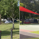 Australia sees record number of long-term arrivals in January – as tent cities spring up due to housing crisis