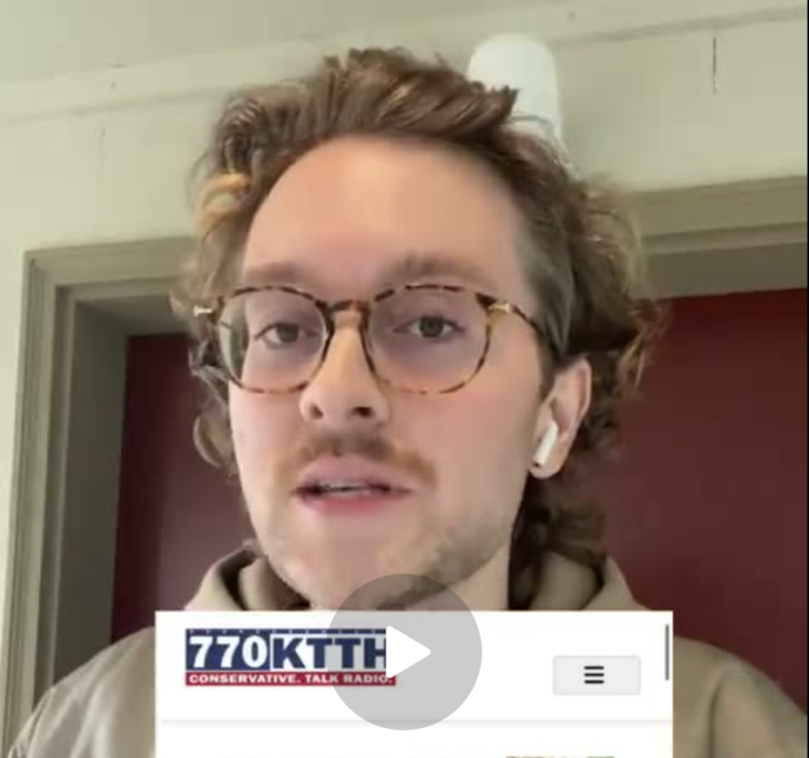 Do you ever wonder who or what an Far right Anti LGTBQ person looks and sounds like? We have such a person here.