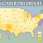 Rates of gender dysphoria, a clinical diagnosis by a healthcare professional that differs from gender non contentedness, have soared in every US state except one since 2018 - with the average age of diagnosis trending younger