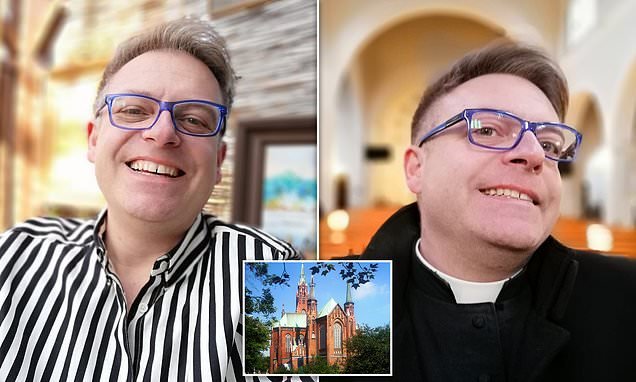 Priest is jailed after refusing to open the door to an ambulance during his 'gay orgy' during which a man overdosed on erectile pills