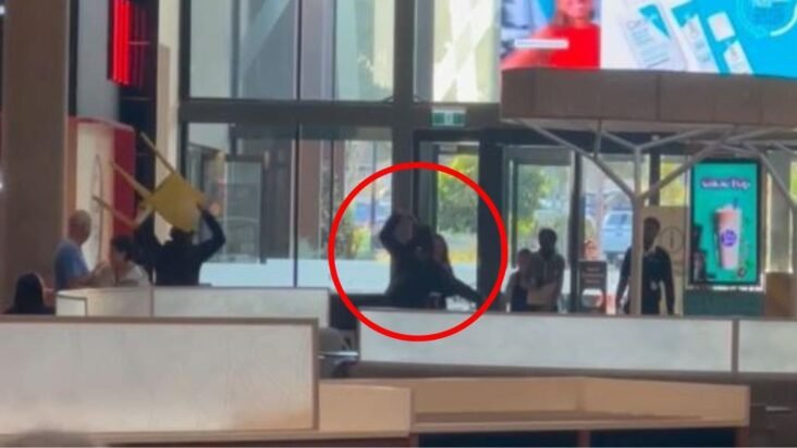 ‘Machete’: Terrifying moment families flee for their lives in another Aussie mall