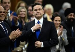 X Share on Linkedin Open more share options Breadcrumb Trail Links NewsCanadian PoliticsCanada NDP, Bloc, Tories unite calling for Trudeau to meet premiers in televised carbon-tax summit