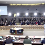 Nato's secretary STOLTENBERG announces that NATO plans long-term Ukraine aid, mulls 100-bln € fund.