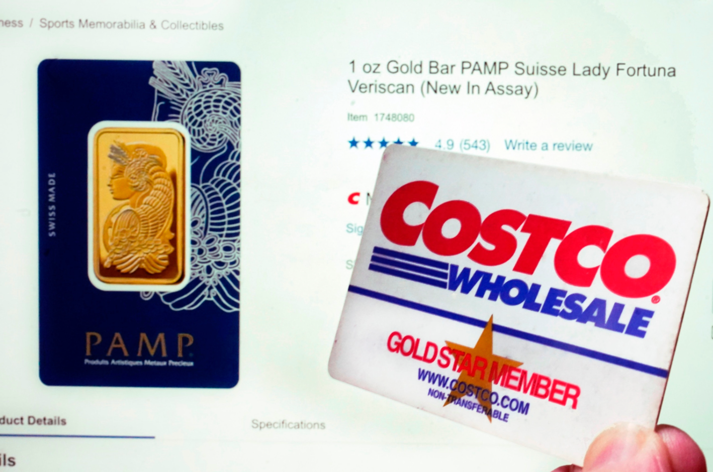 Costco makes hundreds of millions on 24-karat gold bar sales