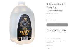 Alberta distillery to stop making 4-litre vodka jugs after minister raises concern